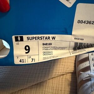 Adidas superstar original women’s sneakers